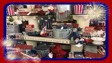 Hobby lobby 4th of july decorations - Visit our Shipping & Returns page for complete information. Give your home a patriotic look with the help of this Stars & Stripes Round Velvet Bow! This large, round bow is made out of faux velvet fabric and features an …